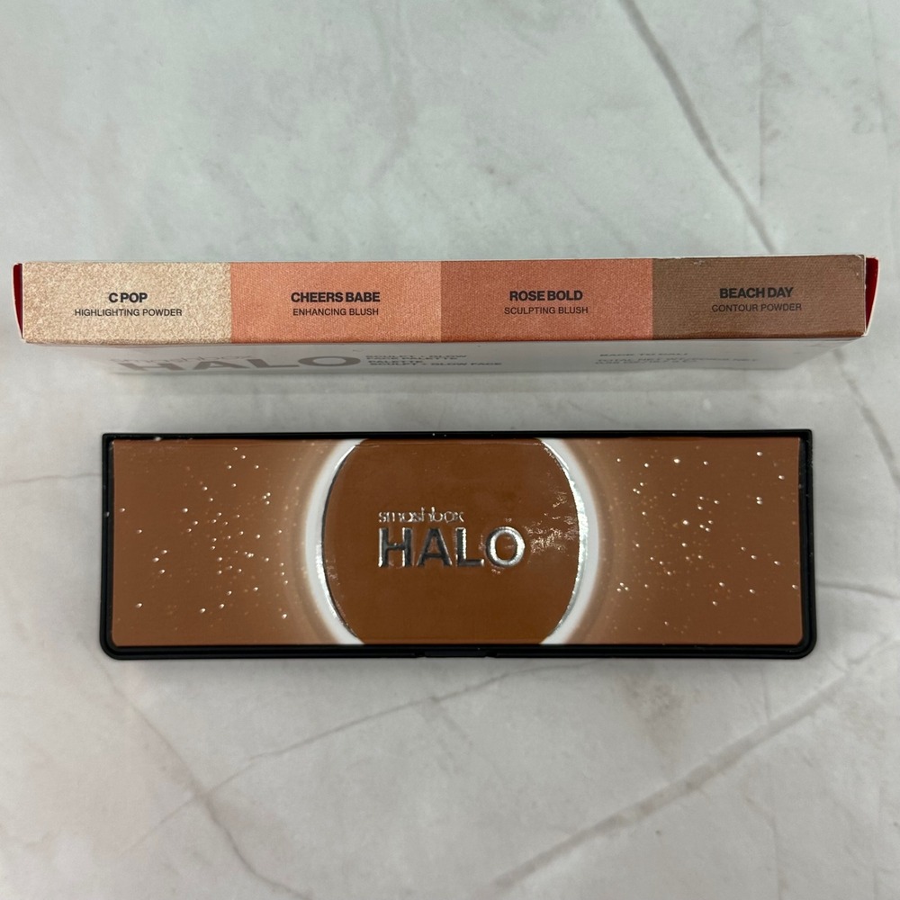 Smashbox Halo Sculpt Glow‎ Palette Contour Blush Highlighter - Back To Cali